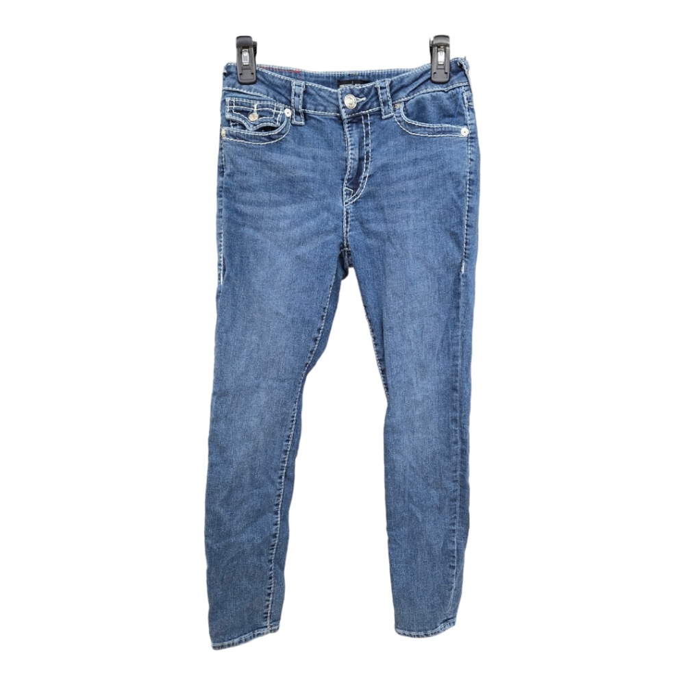 True Religion Jeans Jennie Mid-Skinny Sz 27